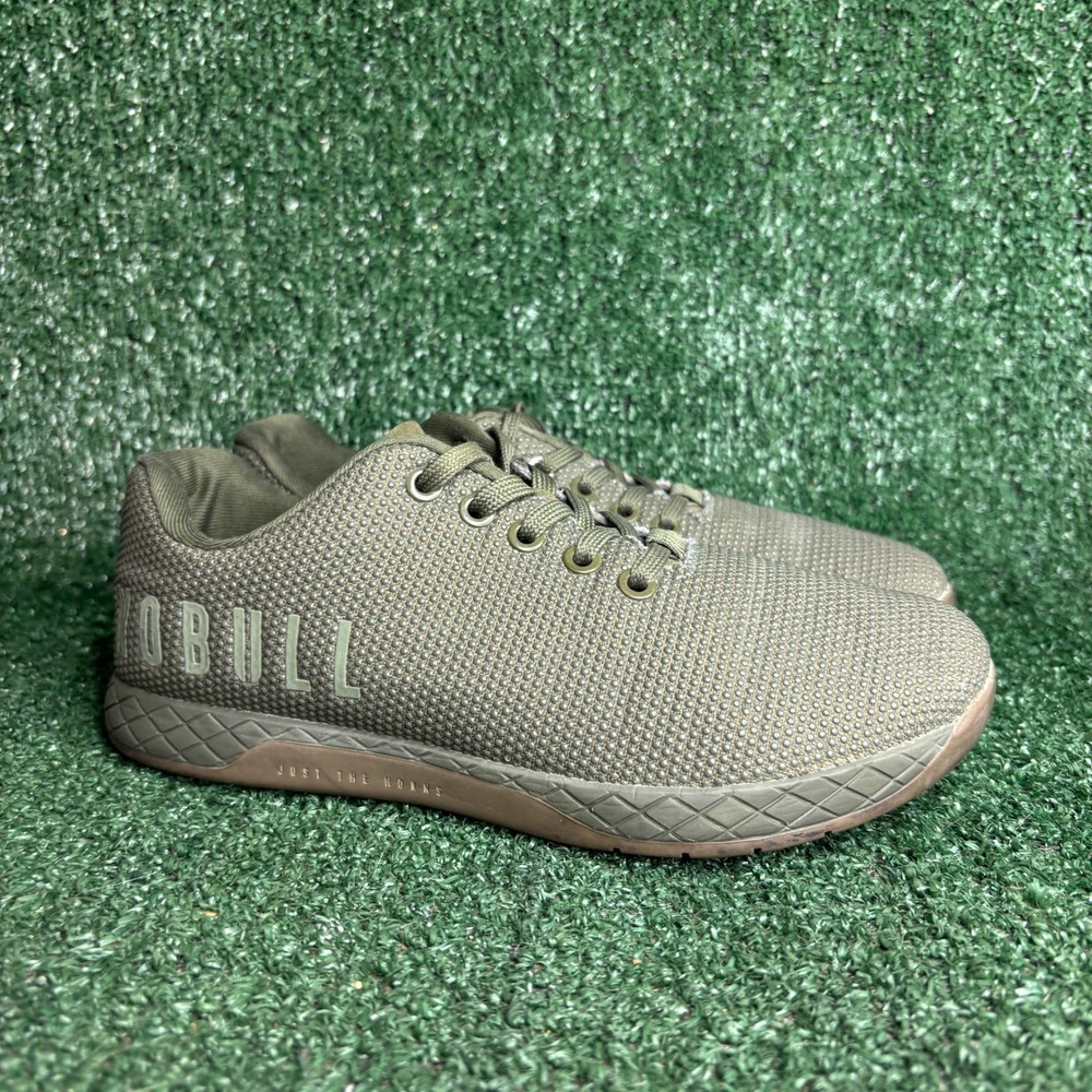 NOBULL Trainer‎ SuperFabric Olive Gum Gorpcore Athletic Shoes Green Womens 7.5